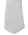 Dolce & Gabbana White Patterned Classic Mens Slim Necktie Tie - GENUINE AUTHENTIC BRAND LLC  