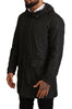 Dolce & Gabbana Black Hooded Trench Coat Jacket - GENUINE AUTHENTIC BRAND LLC  