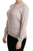Dolce & Gabbana Silk Pink Long Sleeve Lace Top Sweater - GENUINE AUTHENTIC BRAND LLC  