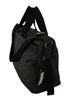 Dolce & Gabbana Black Denim Leather Shoulder Strap Messenger Bag