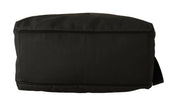 Dolce & Gabbana Black Denim Leather Shoulder Strap Messenger Bag - GENUINE AUTHENTIC BRAND LLC  