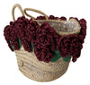 Dolce & Gabbana Multicolor Straw Floral Handbag Tote Women Purse - GENUINE AUTHENTIC BRAND LLC  