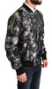 Dolce & Gabbana Black Silver Puppi Motive Bomber Jacket - GENUINE AUTHENTIC BRAND LLC  