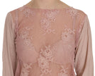 PINK MEMORIES Pink Lace See Through Long Sleeve Blouse - GENUINE AUTHENTIC BRAND LLC  