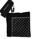 Dolce & Gabbana Scarf Black Seahorse Print Silk Handkerchief - GENUINE AUTHENTIC BRAND LLC  