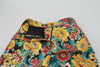 Dolce & Gabbana Multicolor Floral Women Flared Pants - GENUINE AUTHENTIC BRAND LLC  