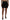 Dolce & Gabbana Black Lambskin Leather A-line Mini Skirt - GENUINE AUTHENTIC BRAND LLC  