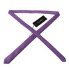 Dolce & Gabbana Purple Solid Print Silk Adjustable Necktie Accessory  Tie - GENUINE AUTHENTIC BRAND LLC  