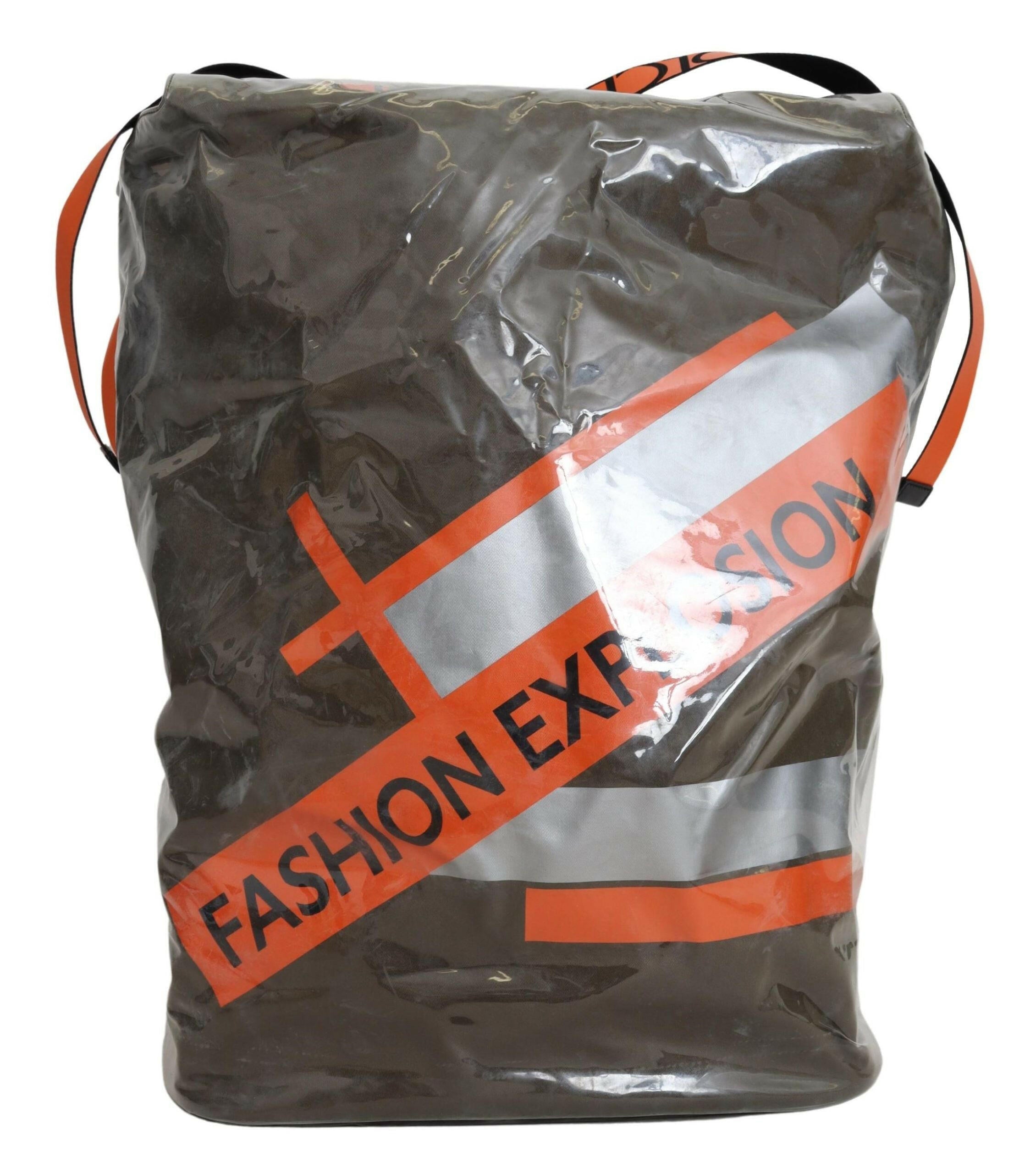 Dolce & Gabbana Cotton Men Large Fabric Green Shopping Tote Bag - GENUINE AUTHENTIC BRAND LLC  