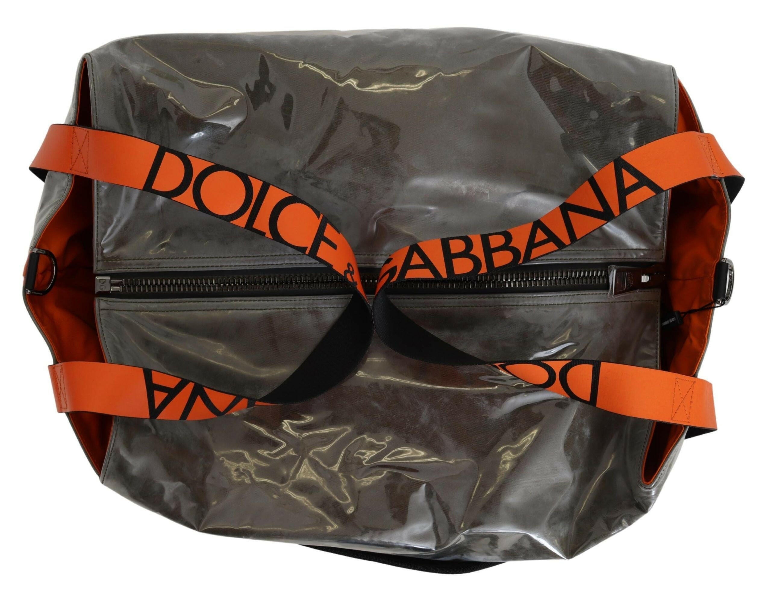 Dolce & Gabbana Cotton Men Large Fabric Green Shopping Tote Bag - GENUINE AUTHENTIC BRAND LLC  
