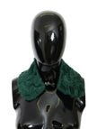 Dolce & Gabbana Green Fur Shoulder Collar Wrap Lambskin Scarf - GENUINE AUTHENTIC BRAND LLC  