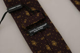 Dolce & Gabbana Black Heart DG Logo Adjustable Tie - GENUINE AUTHENTIC BRAND LLC  