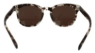 Dolce & Gabbana Brown Havana Frame Round Lens Women DG4254F Sunglasses - GENUINE AUTHENTIC BRAND LLC  