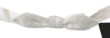 Dolce & Gabbana White 100% Silk Slim Adjustable Neck Papillon Men Tie - GENUINE AUTHENTIC BRAND LLC  