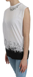 Dsquared² White Sleeveless T-shirt Tank Cotton Top - GENUINE AUTHENTIC BRAND LLC  