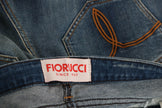 Fiorucci Blue Washed Mid Waist Slim Fit Denim Jeans - GENUINE AUTHENTIC BRAND LLC  