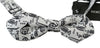 Dolce & Gabbana White Instruments Adjustable Neck Papillon Men Bow Tie - GENUINE AUTHENTIC BRAND LLC  