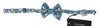 Dolce & Gabbana Light Blue Deck Of Cards Adjustable Neck Papillon Bow Tie - GENUINE AUTHENTIC BRAND LLC  