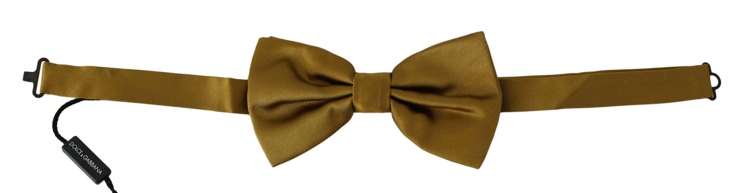 Dolce & Gabbana Yellow Mustard 100% Silk Butterfly Papillon Men Bow Tie - GENUINE AUTHENTIC BRAND LLC  