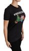 Dolce & Gabbana Black #ImAChristmasTree Crewneck Top T-shirt - GENUINE AUTHENTIC BRAND LLC  