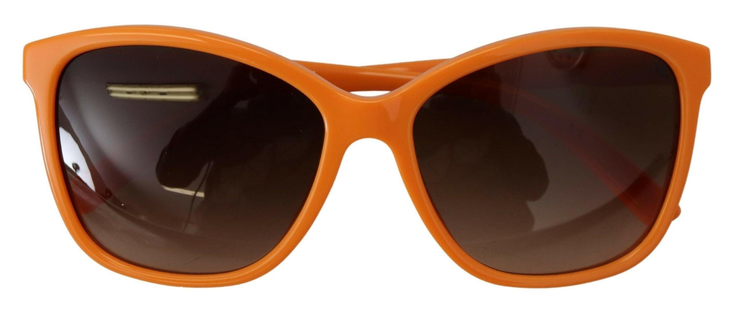Dolce & Gabbana Orange Acetate Frame Round Shades DG4170PM Sunglasses - GENUINE AUTHENTIC BRAND LLC  