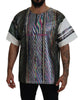 Dolce & Gabbana Multicolor Patterned Short Sleeves T-shirt - GENUINE AUTHENTIC BRAND LLC  