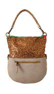 EBARRITO Multicolor Genuine Leather Shoulder Strap Tote Women Handbag - GENUINE AUTHENTIC BRAND LLC  