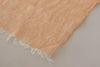 Malo Peach Linen Knitted Shawl Wrap Fringes Scarf - GENUINE AUTHENTIC BRAND LLC  