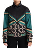 Dolce & Gabbana Multicolor DG Logo Mania Track Bomber Jacket - GENUINE AUTHENTIC BRAND LLC  