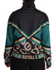 Dolce & Gabbana Multicolor DG Logo Mania Track Bomber Jacket - GENUINE AUTHENTIC BRAND LLC  