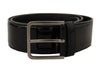 Dolce & Gabbana Black Patent Leather Logo Engraved Buckle Belt - GENUINE AUTHENTIC BRAND LLC  