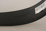 Dolce & Gabbana Black Patent Leather Logo Engraved Buckle Belt - GENUINE AUTHENTIC BRAND LLC  