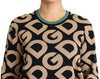 Dolce & Gabbana Multicolor DG Mania Wool Crewneck Pullover Sweater - GENUINE AUTHENTIC BRAND LLC  