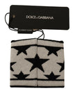 Dolce & Gabbana Black Wool Logo #DGMILLENNIALS 1Pc Wristband - GENUINE AUTHENTIC BRAND LLC  