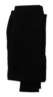 Dolce & Gabbana Black 100% Cashmere Tights Stocking Socks - GENUINE AUTHENTIC BRAND LLC  