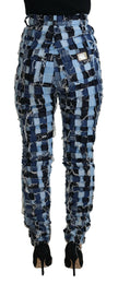 Dolce & Gabbana Multicolor Patchwork Cotton Denim Jeans - GENUINE AUTHENTIC BRAND LLC  