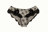 Dolce & Gabbana White Floral Lace Satin Briefs Underwear - GENUINE AUTHENTIC BRAND LLC  
