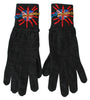 Dolce & Gabbana Gray #DGLovesLondon Embroidered Wool Gloves - GENUINE AUTHENTIC BRAND LLC  