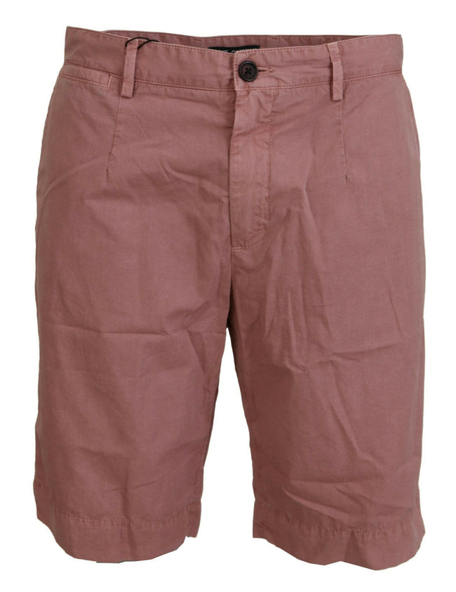 Dolce & Gabbana Pink Chinos Cotton Casual Mens Shorts - GENUINE AUTHENTIC BRAND LLC  