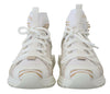 Dolce & Gabbana White Beige Sorrento Sneakers Shoes - GENUINE AUTHENTIC BRAND LLC  