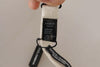 Dolce & Gabbana White 100% Silk Slim Adjustable Neck Papillon Tie - GENUINE AUTHENTIC BRAND LLC  