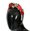 Dolce & Gabbana Multicolor Floral Roses Beaded Tiara Diadem - GENUINE AUTHENTIC BRAND LLC  