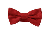 Dolce & Gabbana Red 100% Silk Slim Adjustable Neck Papillon Tie - GENUINE AUTHENTIC BRAND LLC  