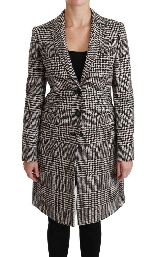 Dolce & Gabbana Multicolor Trench Knee Long Jacket Coat - GENUINE AUTHENTIC BRAND LLC  