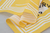 Dolce & Gabbana Yellow Portocervo Cotton Shawl Wrap Scarf - GENUINE AUTHENTIC BRAND LLC  