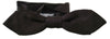 Dolce & Gabbana Black Solid 100% Silk Adjustable Neck Papillon Tie - GENUINE AUTHENTIC BRAND LLC  