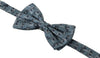 Dolce & Gabbana Blue 100% Silk Adjustable Neck Papillon Bow Tie