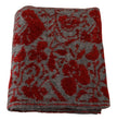 GF Ferre Red Grey Knitted Wrap Warmer Womens Shawl Scarf - GENUINE AUTHENTIC BRAND LLC  