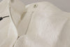 Dolce & Gabbana White High Waist Culotte Cotton Shorts - GENUINE AUTHENTIC BRAND LLC  