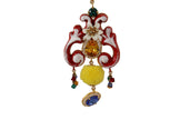 Dolce & Gabbana Gold Brass Carretto Sicily Statement Crystal Chain Necklace - GENUINE AUTHENTIC BRAND LLC  
